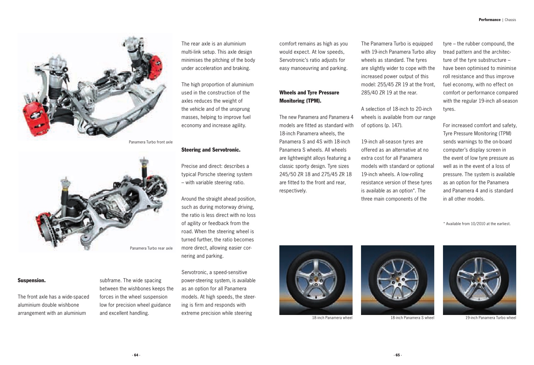 2010 Porsche Panamera Brochure Page 48